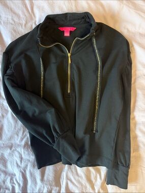 Lilly Pulitzer Lesha Long Sleeve Popover Half-Zip